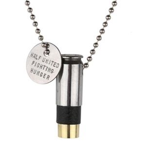 📸 flash SALE // Fighting Hunger Bullet Necklace