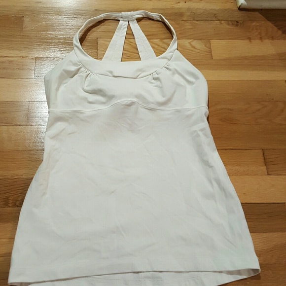 lululemon athletica Tops - WHITE LULULEMON TANK