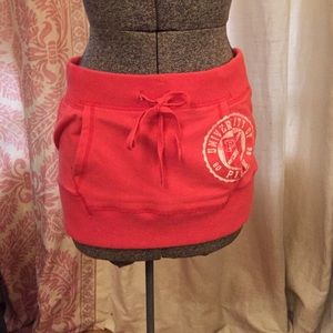 Victoria's Secret pink skirt.