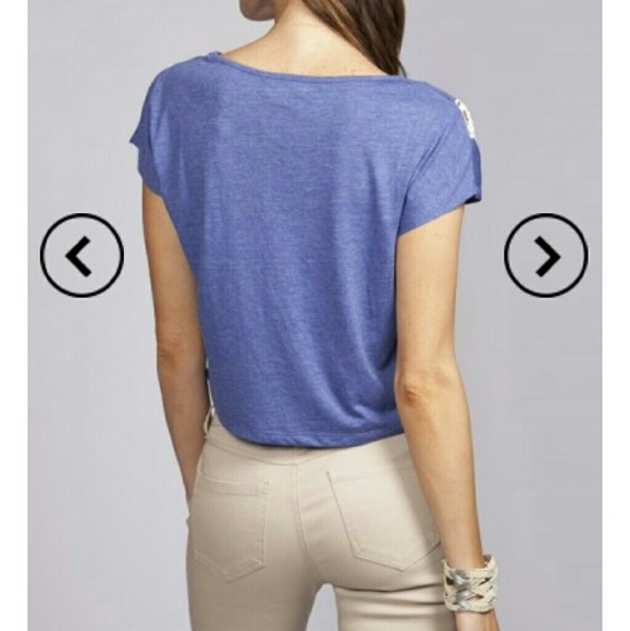 Crochet crop top 🎉host pick🎉 💥SALE💥 - Picture 2 of 2