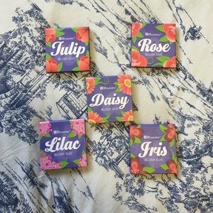 Five Dual Pan Blushes from BH cosmetics
