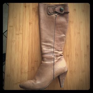 MISS SIXTY Valencia riding boot in camel EUC