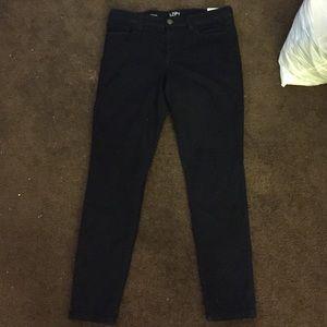 LOFT super skinny dark wash. Jegging material.