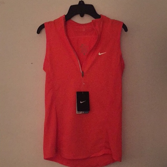 Orange Nike Running/Golf Tank - Picture 1 of 1