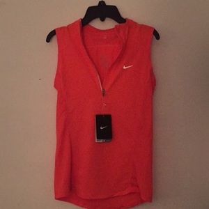 Orange Nike Running/Golf Tank