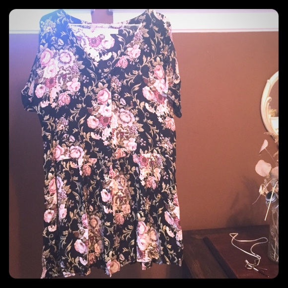 Vintage floral dress