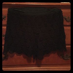 Lace shorts