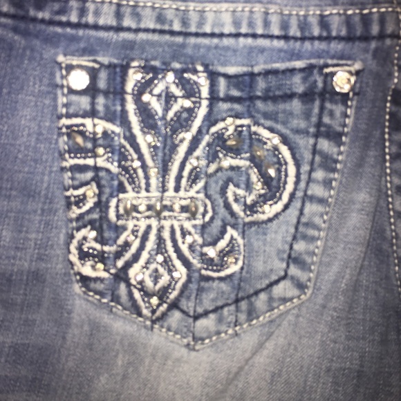 MISS ME size 26 boot cut jeans