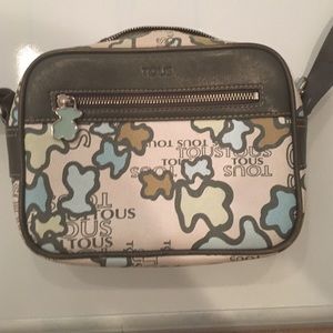 Tous purse with teddy bear pattern
