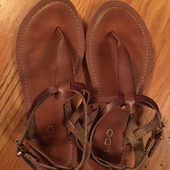 ALDO Shoes - Aldo brown sandals