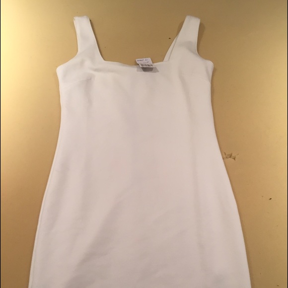 White, bodycon dress