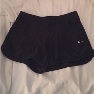 black, Nike, Dri-Fit Childrens medium shorts