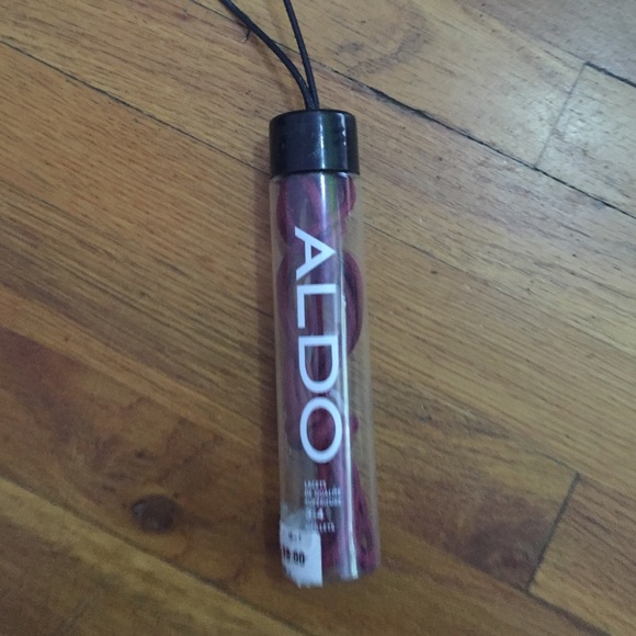 Red Aldo Shoelaces