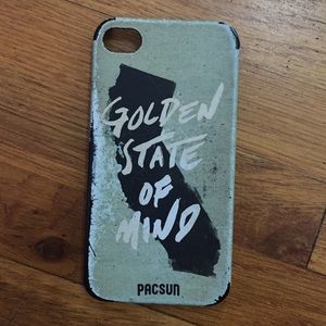 Distressed Golden State of Mind iPhone 4 Case