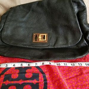 Tory Burch Hobo Chain Bag Black