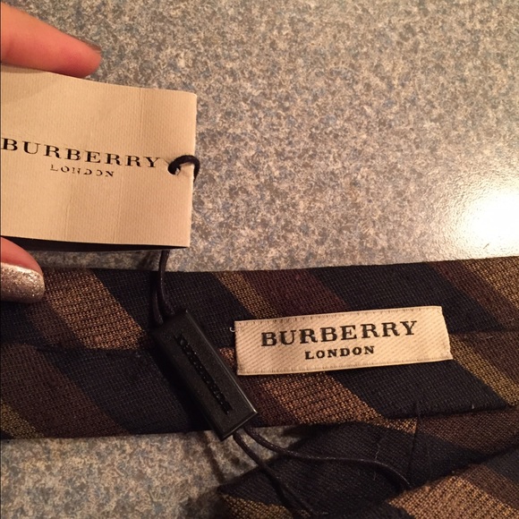 Burberry men's tie