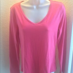 Kohl's Small petite pink long sleeve-never worn