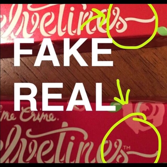 How to tell Authentic Lime Crime from Fakes - Picture 3 of 4