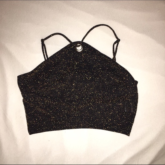 SEXY GOOD GLITTER HALTER NASTY GAL
