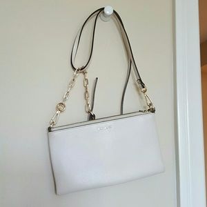 Coach saffiano crossbody bag