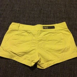 Fox shorts