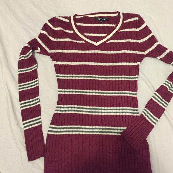 Hype || stripped sweater