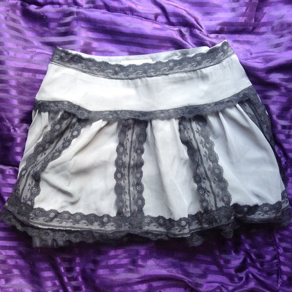 Gorgeous Greyish-Green Mini Skirt