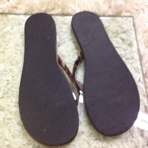 NWOT Mossimo Sparkle Brown Sandals. - Picture 2 of 2