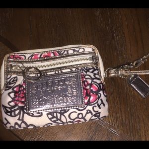 Coach Poppy wristlet.