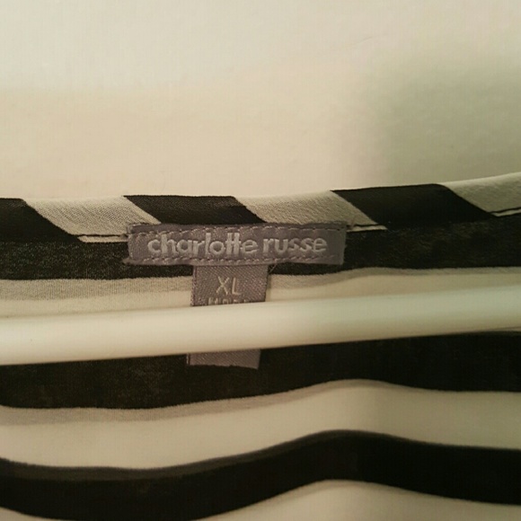 Sheer striped blouse - Picture 2 of 4