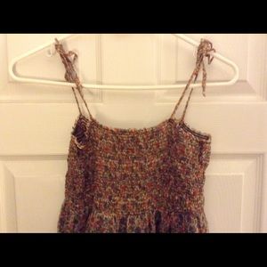 Zara lined chiffon maxi dress