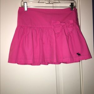 Abercrombie Pink Mini Skirt