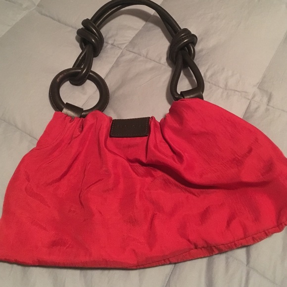 Red sequoia purse