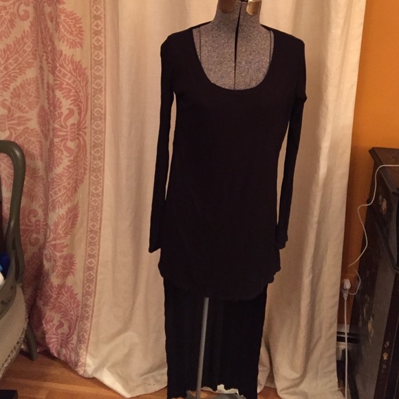 Planet blue t-shirt dress.