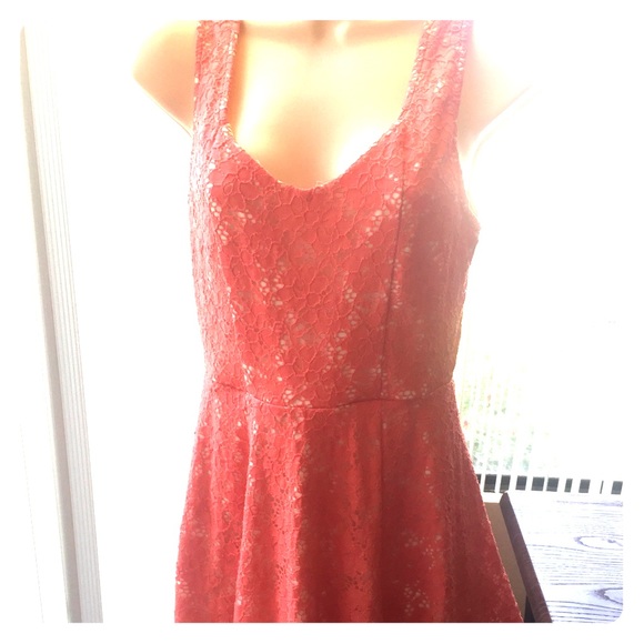 Wet seal lace dress size large. Form fitted.
