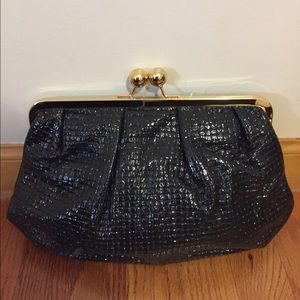 🚫SOLD🚫 NEW Goldenbleu Blue Woven Clutch