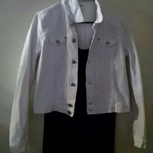 Denim white jacket