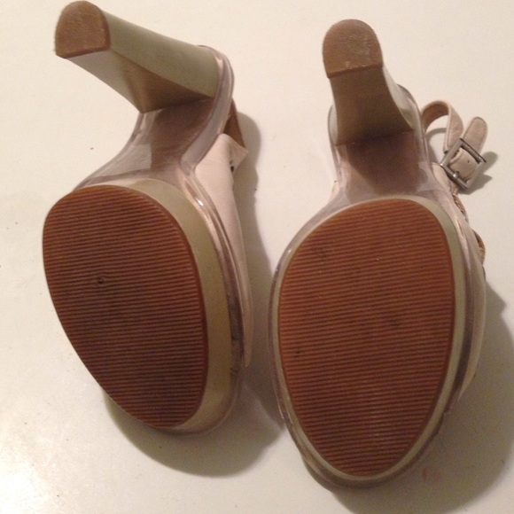 Authentic lucite platforms💥💥1 HR sale - Picture 4 of 4