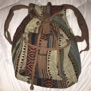 Hipster backpack