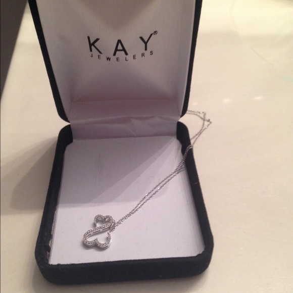 Kay Jewelers open heart necklace