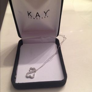 Kay Jewelers open heart necklace