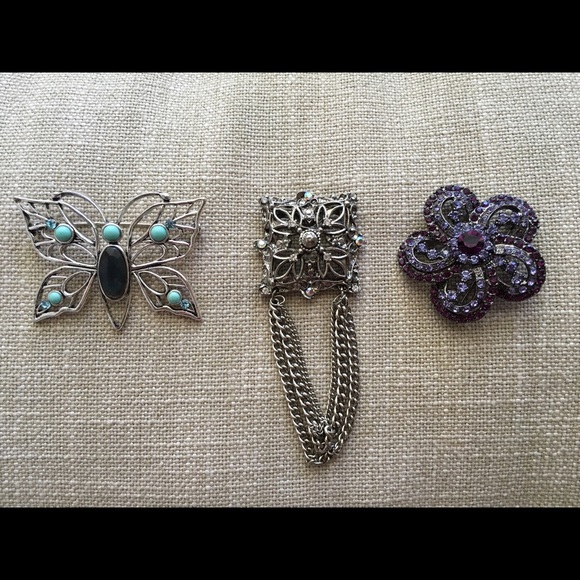 Bundle of 3 Broches