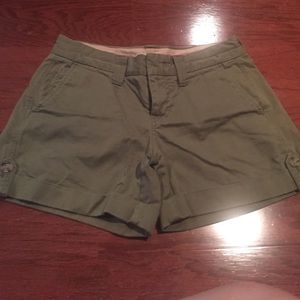 Banana Republic Green Cargo Shorts
