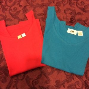 Brass Plum Tank Top Duo
