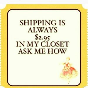 $3.00 Off shipping on all orders $20 or more.