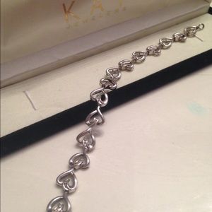 Kay Jewelers heart bracelet