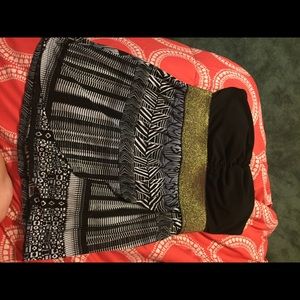 Strapless Charlotte Russe top