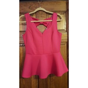 Peplum top