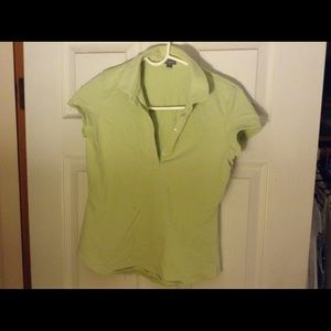 Pale Green Ann Taylor Golf Shirt. Sz S.