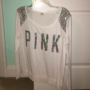 Victoria Secret long sleeve shirt.